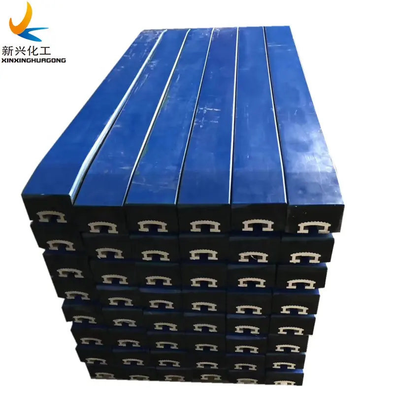 Cinta transportadora impacto bar/UHMWPE resistente impacto transportadora cama