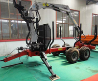 Tracteur journal remorque grappin