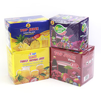 Poudre de jus de bissap Marella, poudre de fruits biologique, poudre de boisson instantanée, poudre de jus pour boissons saines
