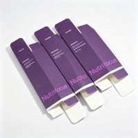 Boîte en carton cosmétique avec logo personnalisé, emballage pour produits de soin de la peau, boîtes en papier pour mascara, lotion pour le corps, sérum, flacon