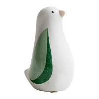 Figurines d'oiseaux en céramique Cadeaux de mariage Sculpture animale Décoration d'intérieur Artisanat Statues d'oiseaux en céramique modernes