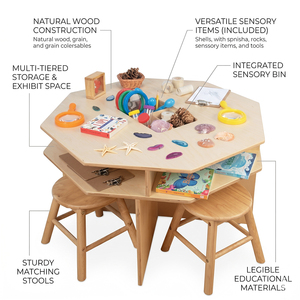 Table d'activités pour enfants pour le développement de la petite enfance, pour les activités de la crèche, l'apprentissage interactif et les environnements de jeu créatifs - Product Image 2