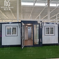 Traitement Personnalisation Export Boîte pliante à double aile Chambre mobile Salle d'extension de conteneur pliable mobile