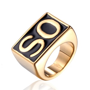 Anarchist's Son Jack Taylor <b>Ring</b> Waterproof High-Quality 316L Stainless Steel 18K Gold-Plated Fashion Jewelry Wholesale - Product Image 5