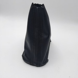 ที่หุ้มเกียร์รถยนต์หนังสีดำสำหรับ Volkswagen Golf 6 Jetta MK6 EOS Passat B7 CC ออโตเมติก - Product Image 1