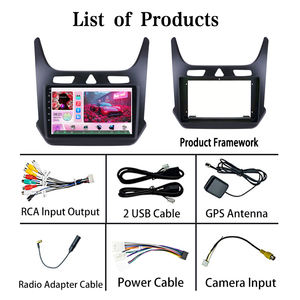 Reproductor de DVD para Auto Android <span class=keywords><strong>con</strong></span> <span class=keywords><strong>Pantalla</strong></span> IPS de 9 Pulgadas, Qualcomm Snapdragon, 2 Din, GPS, WIFI, Estéreo para Auto para Chevrolet Cobalt 2011-2018 - Product Image 6