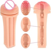 Großhandel Männliche Masturbationsmaschine Vagina Pussy Penis-Stimulator Masturbator-Cup
