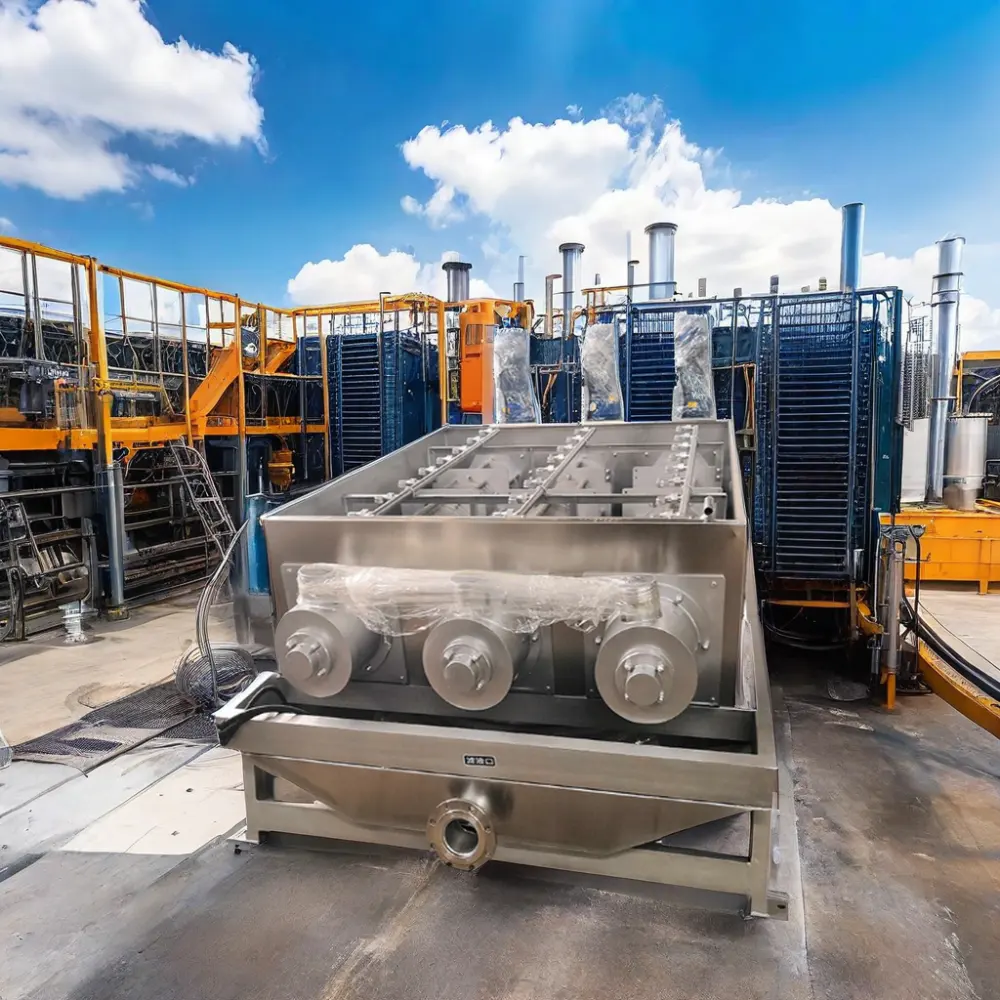 Nueva máquina de deshidratación de prensa de tornillo de proceso de lodo de fábrica de bebidas y alimentos 95%-99% Motor de motor de granja de contenido de humedad de entrada