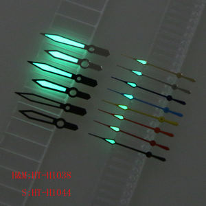 Mate Blaack brillante plata <span class=keywords><strong>Super</strong></span> C3 verde luminoso ajuste NH34 NH35 NH36 NH38 NH70/1/2 reloj movimiento <span class=keywords><strong>Mods</strong></span> SKX007 reloj manos piezas - Product Image 2