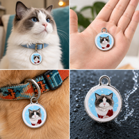 Collier anti-perte intelligent pour animaux de compagnie, pour chats et chiens, avec positionnement à distance Google, design étanche, longue durée de vie de la batterie