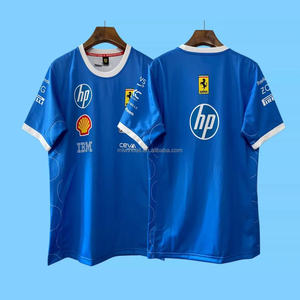 Traje de Carreras F1 Ferrariii, Ropa Deportiva de Alta Calidad, Jersey Deportivo al Estilo de Leclerc, Traje de Carreras Ferrariii - Product Image 4