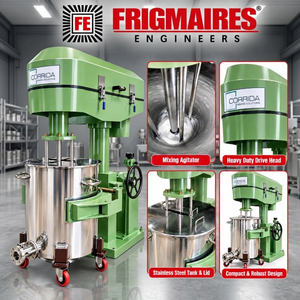 Mélangeur Disperseur à Double Arbre Haute Vitesse avec Conception à Double Agitateur pour l'Humidification Efficace des Poudres, la Dispersion des Pigments et l'Homogénéisation - Product Image 3