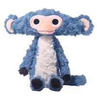 Peluche Zhuoqu Dewa Monkey Bestie, figurine amusante, poupée en tissu, compagnon de sommeil unisexe, oreiller à câliner, polyester, coton PP