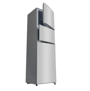 108L üç kapı en iyi dondurucu VCM/çiçekler serisi buzdolabı buzdolabı ev için