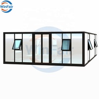 WinFair Plage Modulaire Maison Pliante 20Ft Extensible Préfabriqué Conteneur 20Ft Villa Maisons Philippines Moderne Luxe
