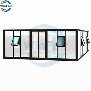 Casa plegable de playa modular WinFair, contenedor prefabricado extensible de 20 pies, casas de <span class=keywords><strong>Villa</strong></span> de 20 pies, lujo moderno de Filipinas - Product Image 2