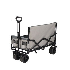 Sedile Pieghevole Multifunzionale di Alta Qualità con Ruote Girevoli per Tutti i Terreni, OEM in Metallo per Spiaggia, Giardino e Campeggio - Product Image 4