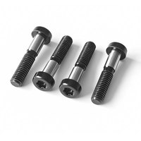 Vis de positionnement à tête cylindrique Torx encastrée, plaquée zinc-nickel, ISO7379 M4 M5 M6, pour articulation robotique, usinée sur mesure par CNC de précision