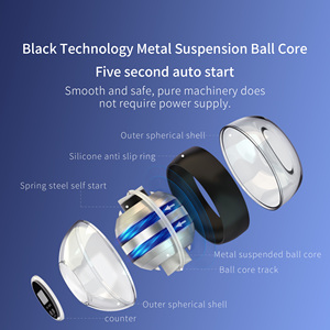 Bola giratoria de gimnasio con luz LED para ejercitar la fuerza de la muñeca y el antebrazo, ejercitador de brazo y muñeca, venta al por mayor - Product Image 6