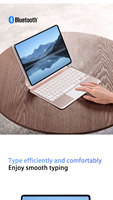 Aluminum Alloy Magic Keyboard for iPad Pro(2024)13" (M4) Pro(2025)13" (M5) RGB BT Wireless USB-C Full Size OEM ODM Wholesale