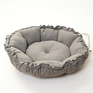 Eco-vriendelijk hondenbed voor alle seizoenen, donutvormig, pluche, warm kattenbed, comfortabel voor kleine en grote honden, design hondenproducten - Product Image 6