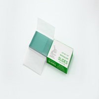 High Quality Clear Glass Slide Cover Ground Edges OEM Customizable Teaching Microscope Specimen Sectioning Lab Research