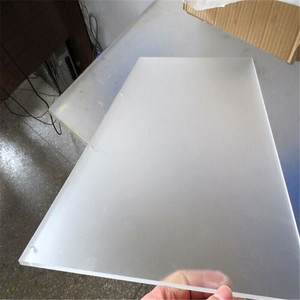 Transparent Thickened <b>Acrylic</b> Board Frosted Transparent Board Light Guide Plate Round Rod Cylindrical Sandblasted <b>Block</b> - Product Image 4