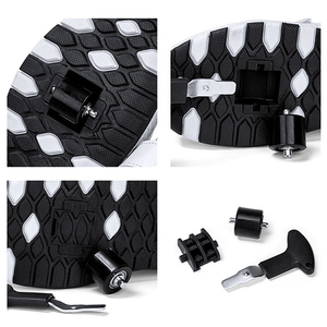 Chaussures à roulettes ZHOYA à double roue pour débutants, adolescents, chaussures à double usage, version légère, <span class=keywords><strong>roues</strong></span> rétractables - Product Image 5