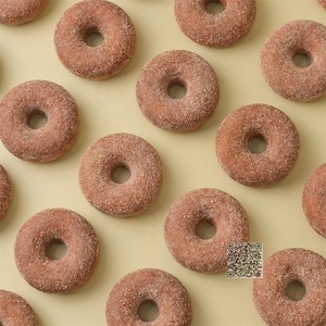 Donut de Canela Simulado de Grado Comercial, Repuesto de Pastelería Falsa para Decoración de Salas de Exhibición de Muebles, Accesorios Profesionales para Estudio de Fotografía - Product Image 1