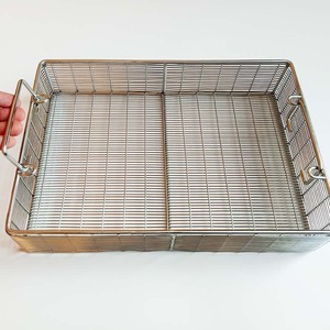Small 316 Stainless Steel <strong>Wire</strong> Mesh <strong>Storage</strong> <strong>Basket</strong> for Efficient <strong>Storage</strong> and Straining Buckets - Product Image 6