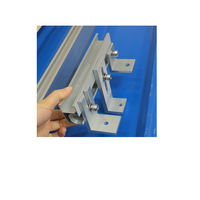 Système de panneaux solaires anodisés TP TP-L hors réseau pour toitures, avec crochets de fixation et supports de montage
