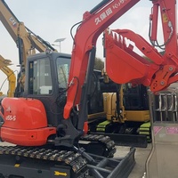 98% Baru 100% Asli Jepang U55-5 Mini Excavator 5.5Ton Bekas Mesin Pompa Motor Breaker Berkualitas Tinggi Harga Terjangkau