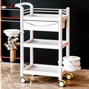 Beauty salon specific beauty cart, mobile multi-layer with drawers, <b>tool</b> cart, barber shop, nail salon, hospital, handcart - Product Image 4