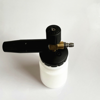 24pcs Emballage 1/4 "Connecteur Rapide Savon d'Eau Neige Mousse Canon Mousse Blaster Mousse Lance Pulvérisateur Avec Large Bouche 1000ml Bouteille
