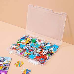 Kids DIY Plastic <b>Storage</b> <b>Box</b> Building Puzzle Design for Organizing Toys & Items Factory Supplied Household - Product Image 6