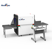 Scanner stationario per bagagli a raggi X,tunnel sur mesure 650 × 500 mm, imagerie double énergie pour établissements publics