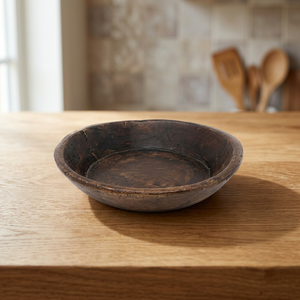 BS INTERNATIONAL NA40 - Tazón para Ensalada Vintage de Madera de Acacia Auténtica, Ecológico, Pulido, Ligero, para Servir Comida en Fiestas - Product Image 1