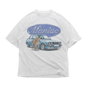 Camiseta Vintage para Amantes de los Coches, Unisex, de Algodón Grueso, con Gráficos Divertidos, Ropa Casual - Product Image 3