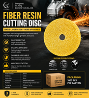 Disques de meulage en résine monocouche personnalisables, vente directe du fabricant, disques de coupe en acier inoxydable pour métaux