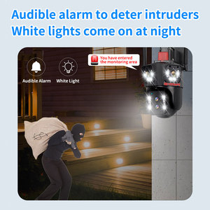 Vesafe bán buôn <span class=keywords><strong>360</strong></span> độ ngoài trời <span class=keywords><strong>Camera</strong></span> giám sát bốn ống kính đầy đủ màu sắc 10x Zoom 8K 16MP PTZ IP <span class=keywords><strong>Camera</strong></span> - Product Image 5