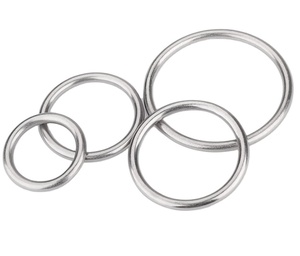 Anillo redondo de precisión de acero inoxidable personalizado LeGood, anillo tipo O, 3mm de diámetro - Product Image 3