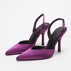 Sandali da Donna con Tacco a Spillo e Cinturino alla Caviglia, Eleganti Scarpe con Tacco Alto per Feste e Matrimoni - Product Image 2