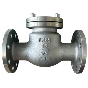 <span class=keywords><strong>Clapet</strong></span> <span class=keywords><strong>anti</strong></span>-<span class=keywords><strong>retour</strong></span> industriel en titane à passage plein, à faible chute de pression, à brides, résistant à la corrosion pour les pipelines chimiques, pétroliers et gaziers - Product Image 4