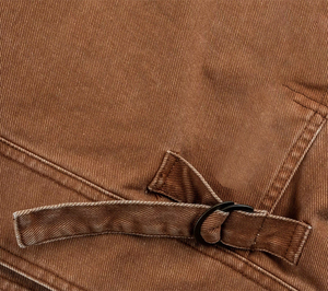 Camicie da uomo in cotone con bottone Casual a manica lunga personalizzata soccorso Vintage in cotone tessuto da lavoro <span class=keywords><strong>giacca</strong></span> Varsity in tela - Product Image 3