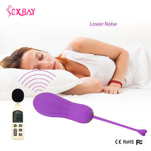 أحدث تصميم لعبة جنسية هزاز بيضاوي قوي القفز 10 سرعات تحكم عن بعد لاسلكي من SEXBAY تحفيز المناطق الحسّاسة - Product Image 5