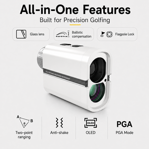 Telémetro Láser Profesional 7X 3000m para Golf y Caza, Resistente al Agua IP65, Pantalla LCD, Batería Recargable, Interruptor de Pendiente, 1 Año de Garantía - Product Image 6
