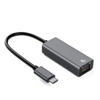 USB3.1 type-c 2.5G 2500Mbps RJ45 Ethernet Gigabit carte réseau convertisseur câble adaptateur pour ordinateur portable PC sans fil filaire RoHS Stock
