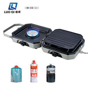 Estufa de Gas portátil para acampar al aire libre, cocina de doble quemador para Picnic, viaje <span class=keywords><strong>a</strong></span> prueba de viento, móvil, alta calidad, ahorro de energí<span class=keywords><strong>a</strong></span> personalizado, CE - Product Image 6