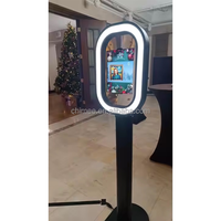Nouvelle Machine Photobooth Légère 2026 avec Impression Instantanée et iPad, Valise de Transport et Autres Fournitures pour Location d'Événements