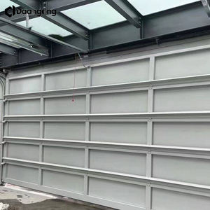 <span class=keywords><strong>Porte</strong></span> <span class=keywords><strong>de</strong></span> <span class=keywords><strong>garage</strong></span> <span class=keywords><strong>sectionnelle</strong></span> ultra silencieuse et isolée avec opérateur à courroie et rouleaux en nylon pour maisons attenantes et chambres au-dessus - Product Image 5